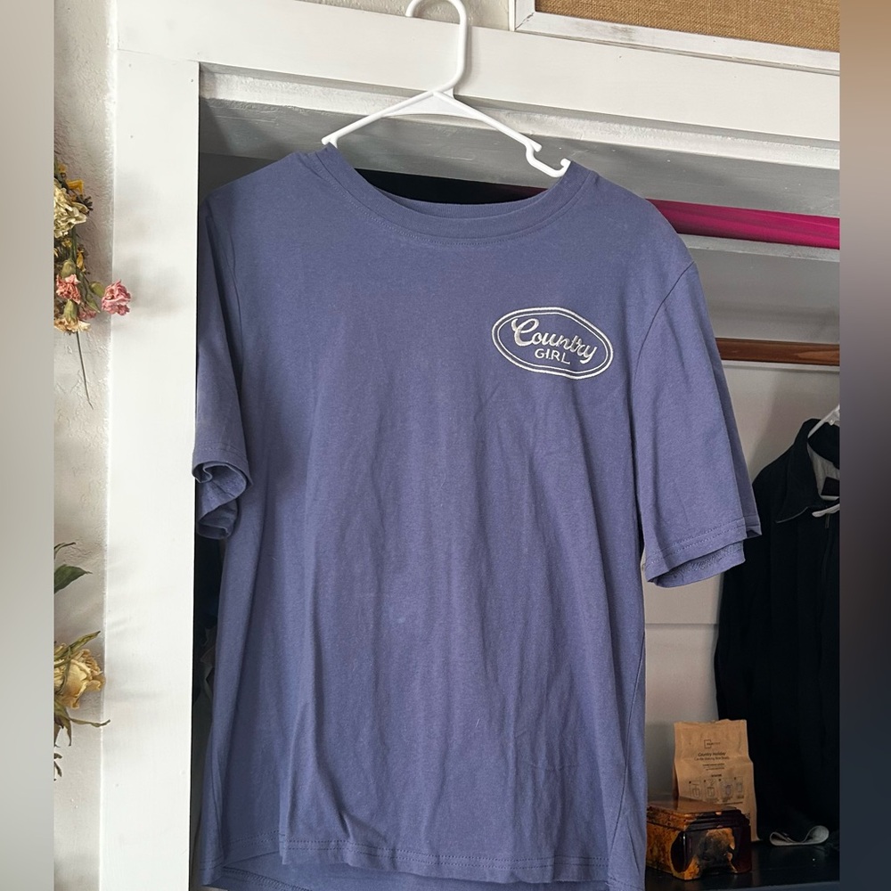Mighty Fine Country Girl Tee in Lavender